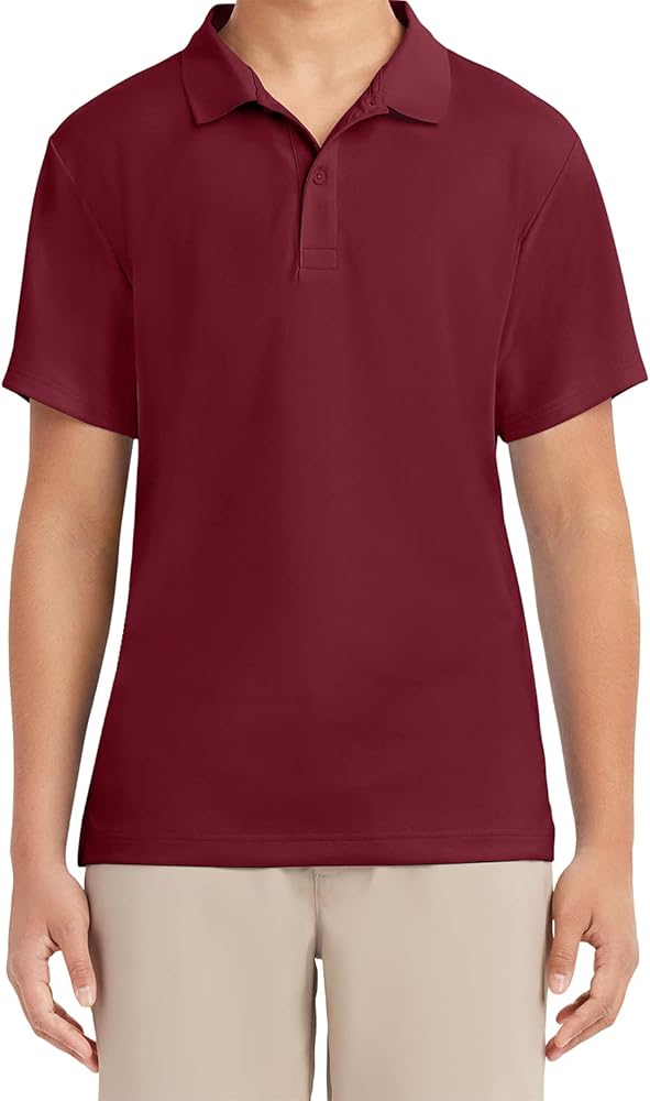 IZOD Men's Short Sleeve Performance Polo Shirt
