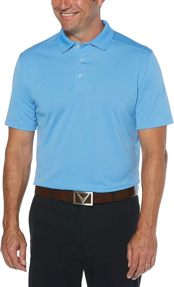 Callaway Men's Short Sleeve Core Performance Golf Polo Shirt with Sun Protection (Size Small-4x Big & Tall)